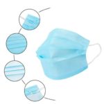 Disposable Earloop safety face masks | 3 ply | 50 PCS | 3 layers of protection