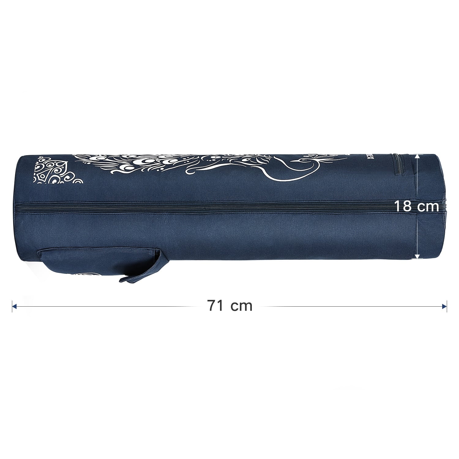 Full-Zip Yoga Mat Bags with 2 Pockets